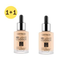 Catrice HD Liquid Coverage Foundation 002, Porcelain Beige