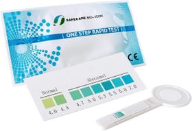 One+Step bandelettes de test vaginales pH - Autotest pour déterminer le pH vaginal.