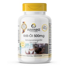 Warnke Vitalstoffen | Krillolie 500 mg