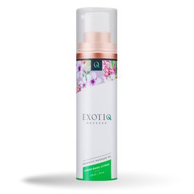 Exotiq - huile de massage à l'arôme basilic citron