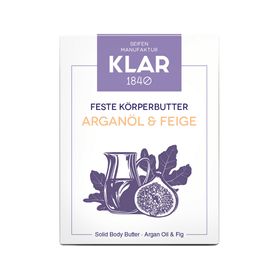 Klar Seifen - Solid Body Butter Arganolie & Fig