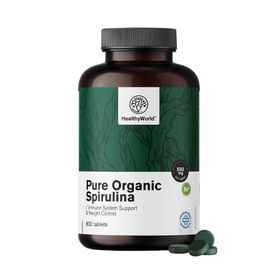 HealthyWorld Spiruline BIO 500 mg