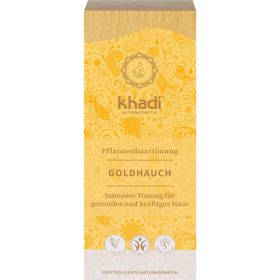 khadi Natural Cosmetics Coloration Végétale Gold Touch