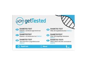 GetTested Test du diabète HbA1c