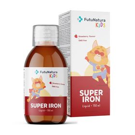 FutuNatura Super Iron Kindersiroop met IJzer + B-Vitamines