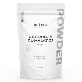 nutri+ L-Citrulline Malaat Aminozuren Poeder
