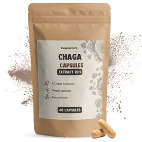 Cupplement - Extrait de Chaga 400mg - Capsules