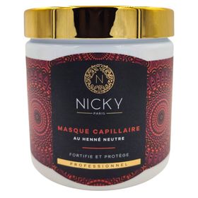 Nicky Paris - Masque Capillaire au Henné Neutre