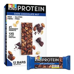 BE-KIND Reep Donkere Chocolade & Eiwit - Natuurlijke Snack met Noten