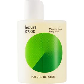 NATURE REPUBLIC ho:urs Morning Moss Body Wash – Gel douche rafraîchissant pour hommes