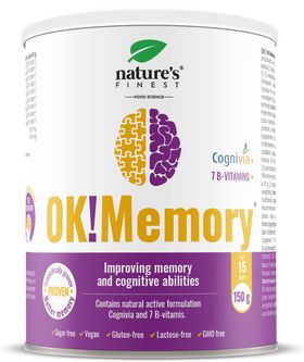 Nature’s Finest OK!Memory – poeder voor studie, werk & dagelijks gebruik