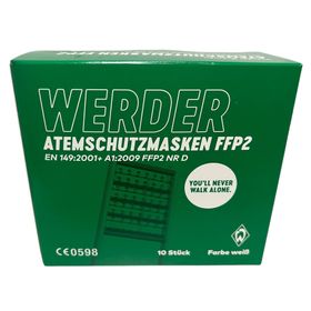 FFP2 Wegwerpmaskers "Werder Bremen"