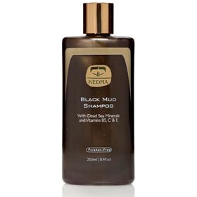 Kedma – Zwarte Modder Shampoo – Voor Vette Hoofdhuid – Reinigend & Revitaliserend