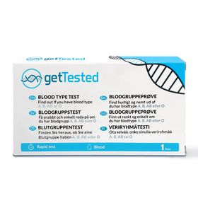 GetTested Bloedgroeptest