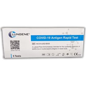 Clungene® Test Antigène - Test rapide COVID-19 (Tamis nasal) - CE 1434 (5 pièces)