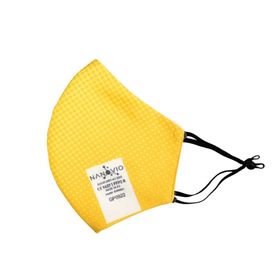 Nanovio FFP2 Maske réutilisable - Jaune & Orange