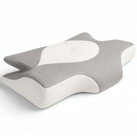 SHAPEVITAL Oreiller cervical OrthoStar | forme papillon ergonomique | 2 hauteurs