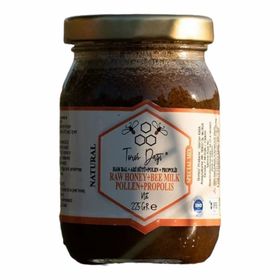 Mélange de Propolis-Pollen-Gelée royale-Miel brut