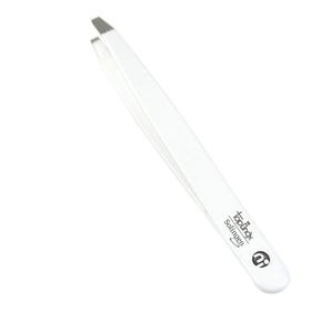 Niegeloh Solingen Gebogen pincet, roestvrij staal, TopInox, wit