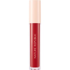 NATURE REPUBLIC By Flower Water Gel Lip Tint 01 Crushed Cherry – Couleur intense pour les lèvres