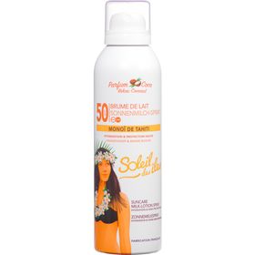 Soleil des Îles Zonnemelkspray met kokosgeur – SPF50