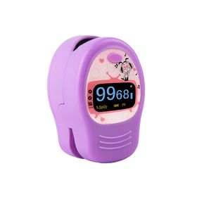 Lepu Medical Oximètre D'impulsion Des Doigts Pour Enfants Avec écran à Quatre Voies PC-60D2