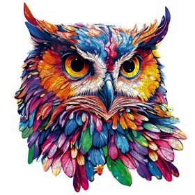 Elliot Puzzle en bois Chouette L - 500 pièces