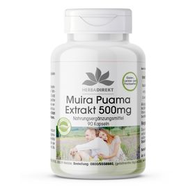 Warnke Vitalstoffe | Muira Puama-extract 500 mg