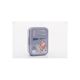 La Savonnerie de Nyons - Metalen doos met zeep - Baby en mama