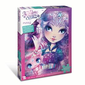 Nebulous Stars Glitterpuzzel Nebulia & Stella 100-delig