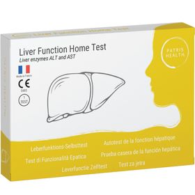Patris Health® Leverfunctie Zelftest – ALT/AST enzymtest voor de gezondheid van de lever