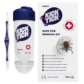 Novokill Recotin Kick the Tick – Tekenverwijderingsset met bevriezingsspray en tekentang