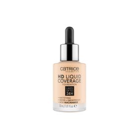 Catrice HD Liquid Coverage Foundation, 002 Porcelain Beige