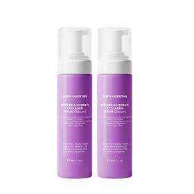 Glow Cocktail Duo de sérums collagène Restore & Hydrate
