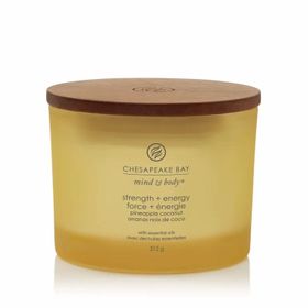 Chesapeake Bay Candle – Force & Énergie – Bougie parfumée à 3 mèches