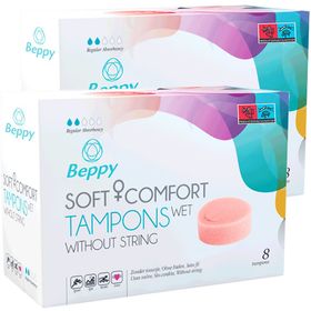 Beppy *WET* Soft + Comfort Tampons zonder touwtje