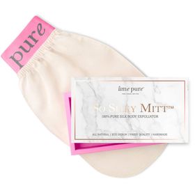 âme pure So Silky Mitt gant en soie 100 % pure pour le corps