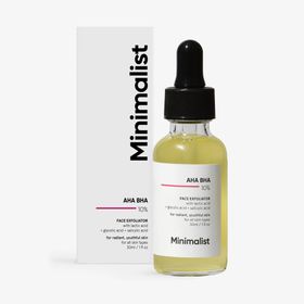 Minimalist, AHA BHA 10% Face Exfoliator