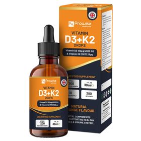 Prowise Healthcare Vitamine D3 4000 IE + K2 MK7 25 µg Druppels