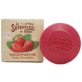 La Savonnerie de Nyons - Ronde geurzeep 50g - aardbei