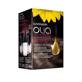 Garnier Olia Ammoniakvrije Verf Kleur Bruin #4.0 Permanent