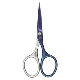 Niegeloh Solingen Baardschaar Inox stijl Titanium, staalblauw