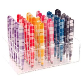 Excellent Solingen Présentoir de pinces à épiler, 36 pièces