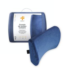 INPHYSIO Coussin lombaire avec sangle de fixation, soutien doux