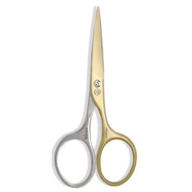 Niegeloh Solingen Baardschaar Inox stijl Titanium, goud