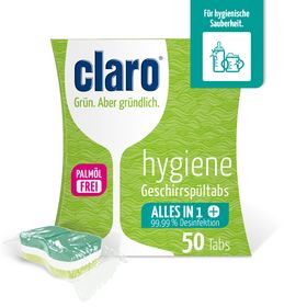 claro Hygiëne Geschirrspül-Tabs