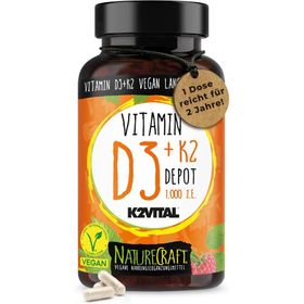 NatureCraft Vitamine D3+K2 Depot