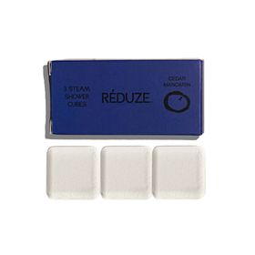 RÉDUZE Doucheblokjes Cederhout & Mandarijn | Set van 3 voor innerlijke rust & slaap