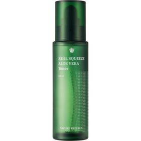 NATURE REPUBLIC Real Squeeze Aloe Vera Face Toner – Tonique apaisant pour le visage