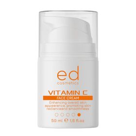 ED COSMETICS Soin de jour à la vitamine C – Antioxydant, réduit les taches pigmentaires et ANTI-ÂGE